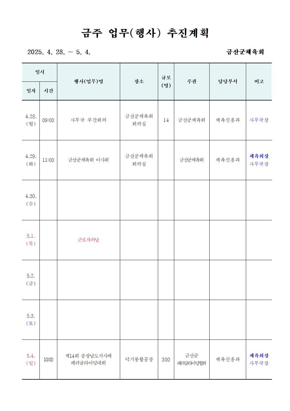 주간업무001